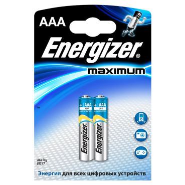 Батарейка Energizer Maximum AAA 1,5В (2 шт.)